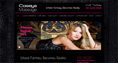 Desktop Screenshot of caseysmassage.com.au